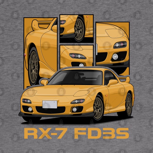 Mazda RX-7 FD3S by squealtires